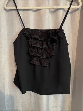 Vintage Frances Henaghan Black Garment cami  - Size 12